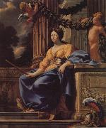 Simon Vouet Allegorical Portrait of Anne d'Autriche France oil painting artist